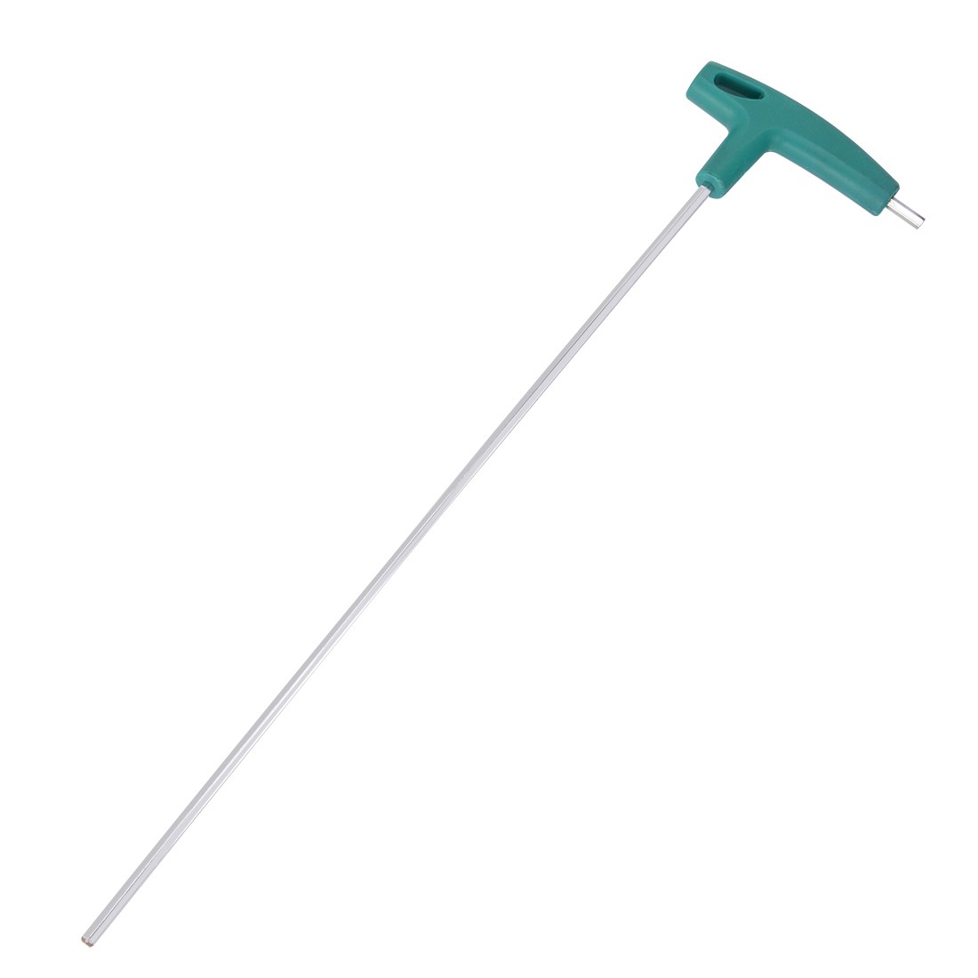 4mm Extra Long Arm T-Handle Hex Key Wrench Chrome Finish New