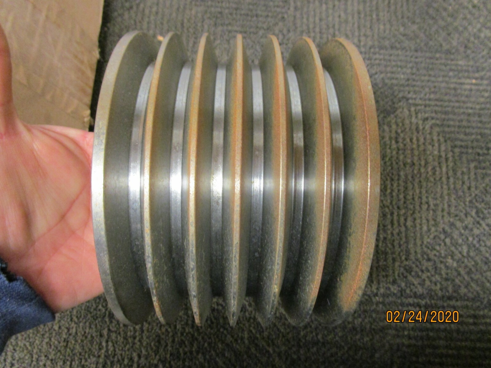 DODGE 455369 6/5V6.7-SF 6GR 5V 6.7-SF 6.70″ 6 GROOVE QD SHEAVE 3850 RPM MAX