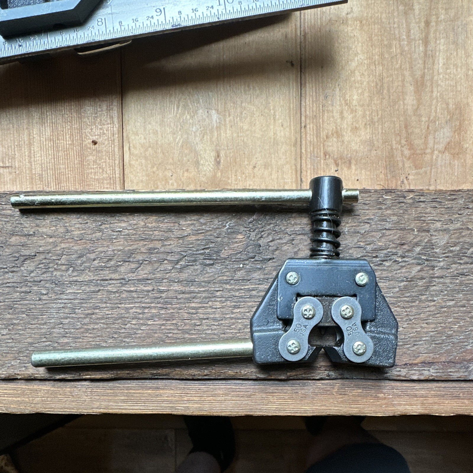 Professional #50 Roller Chain Breaker Detacher Tool – Made in USA – Heavy Duty
