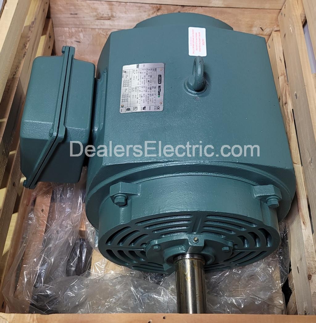 LEESON 25 HP 1200 RPM ODP 208/230/460V 324T 3 PHASE MOTOR 170002.60- NEW SURPLUS