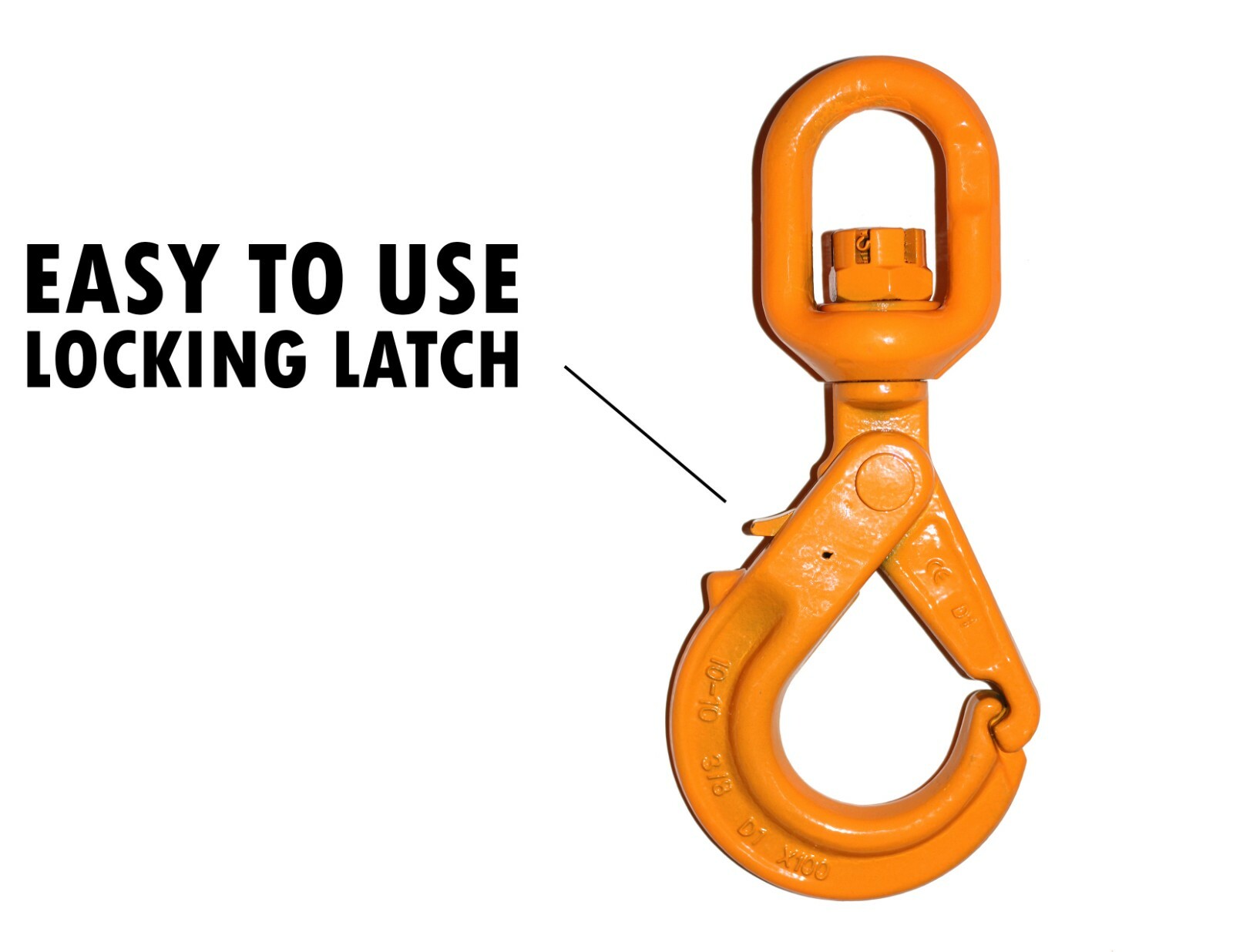 1/2″ X 75′ Fiber Core Winch Line Wrecker Cable Self Locking Swivel Hook