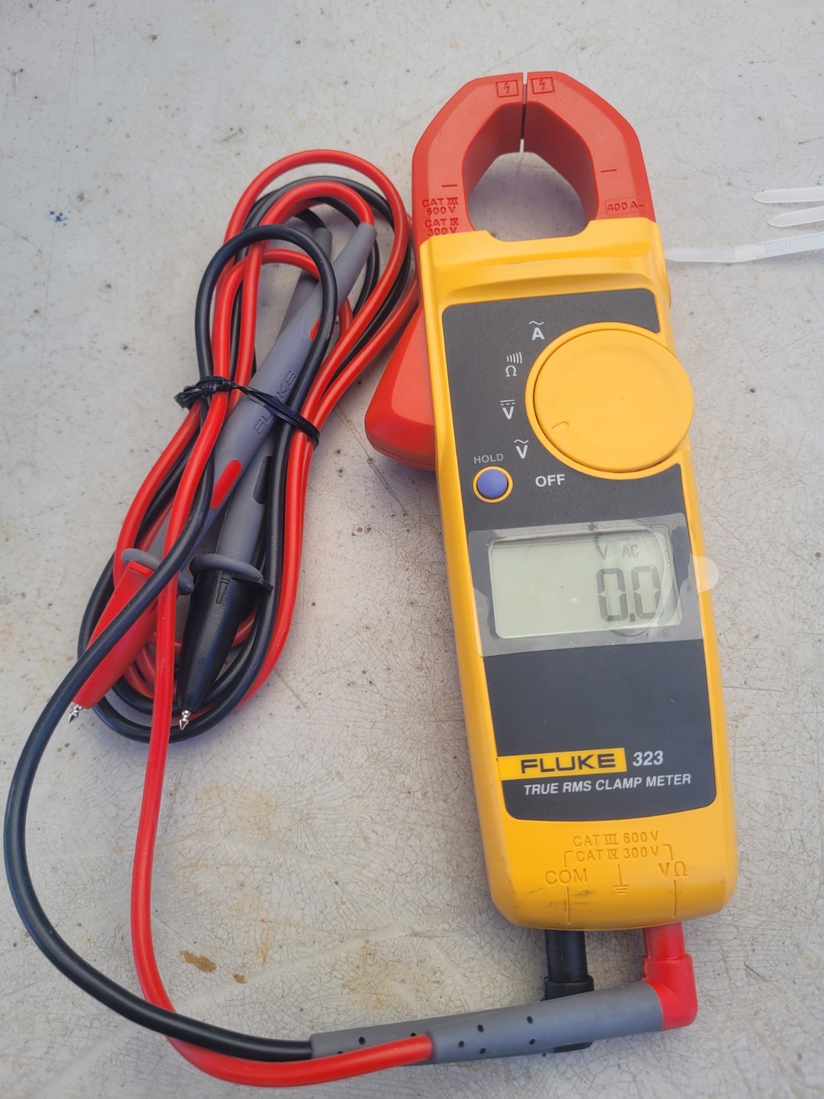 Fluke 323 True RMS Digital AC Clampmeter