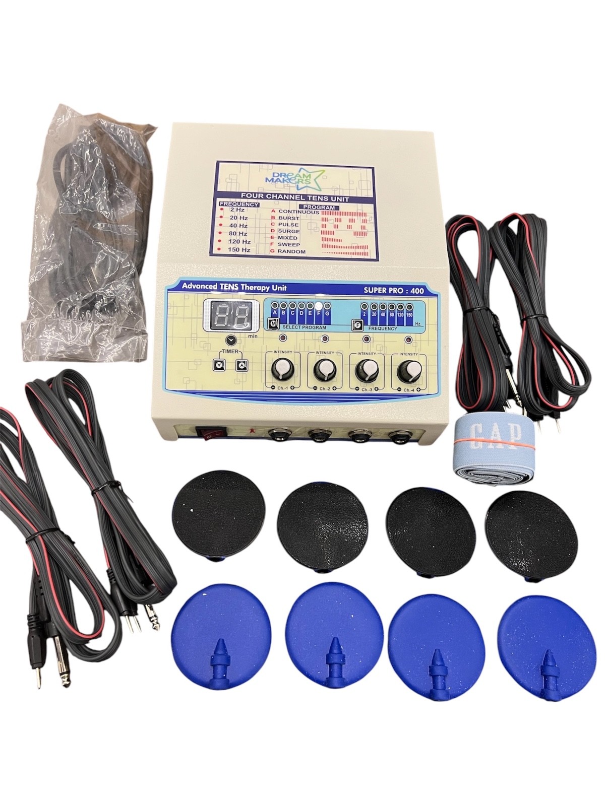 Professional Electrotherapy Physical Therapy Machine Prof 4 channel Therapy unit