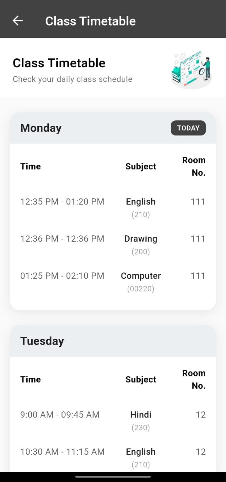 Future School Mobile App | Android App | School Management Solution