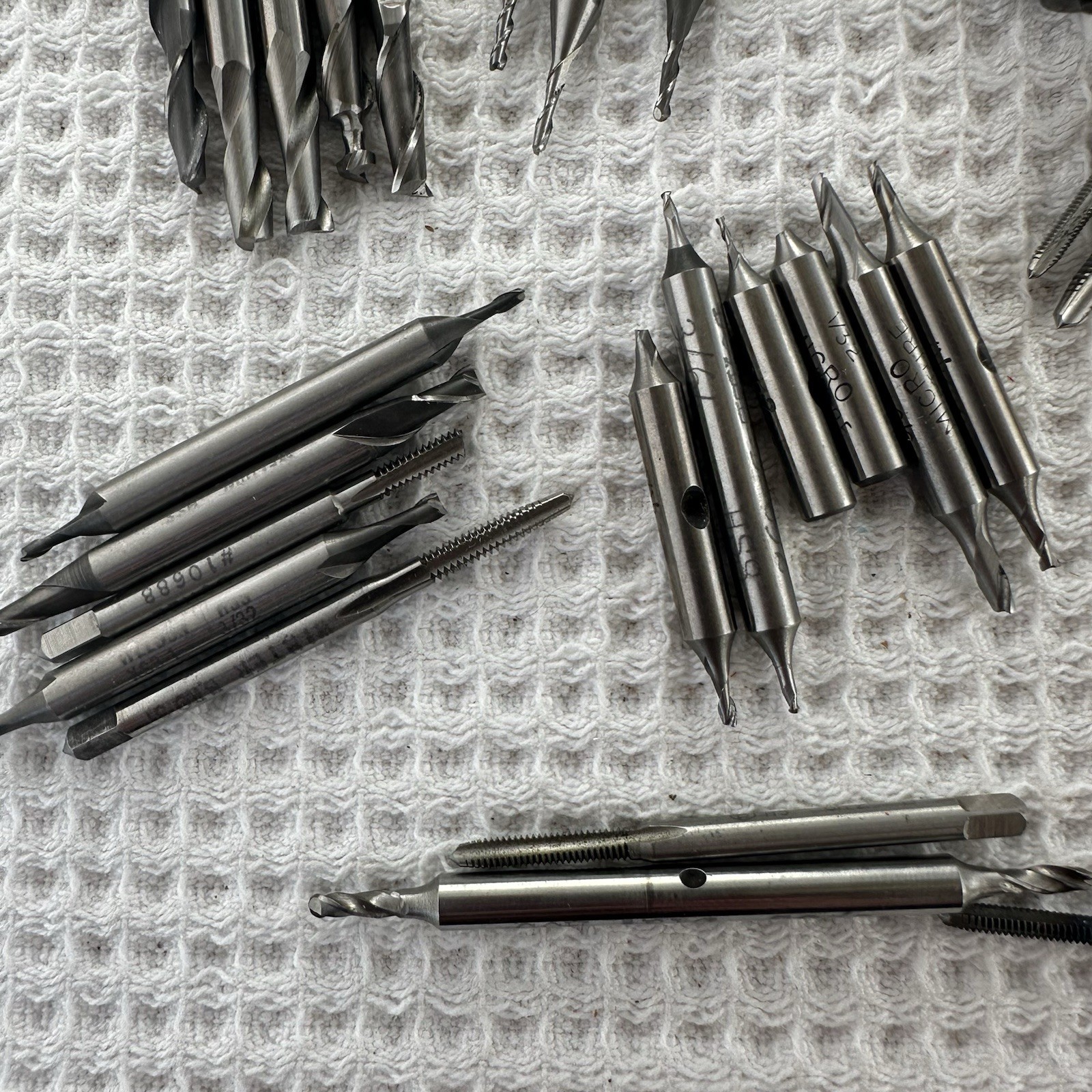 Lot Straight Flute Tap Hand Screw Wrench 60 Pieces Multiple Brands