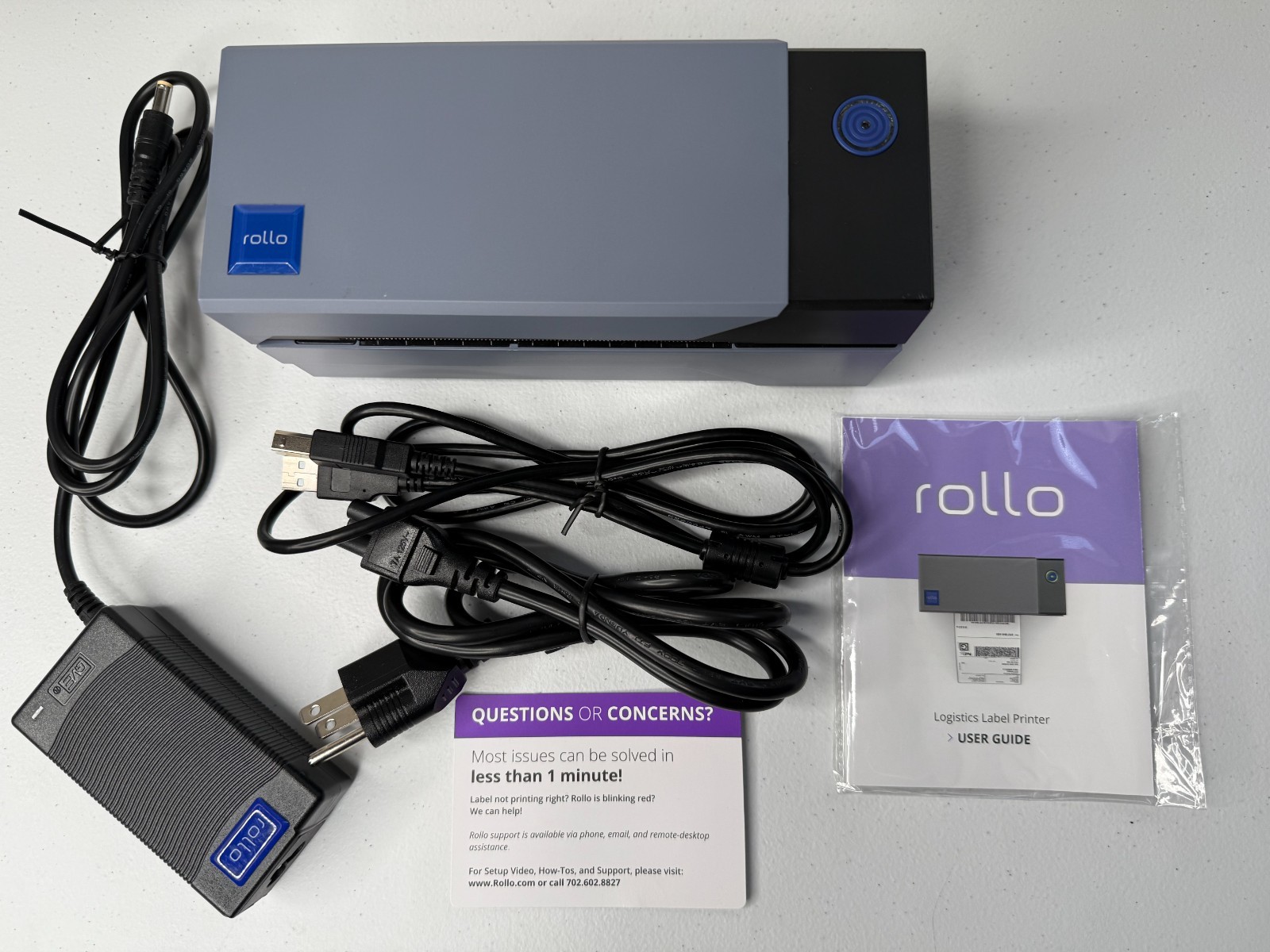 AUTHENTIC ROLLO Label Printer Commercial Grade Direct Thermal High Speed Printer
