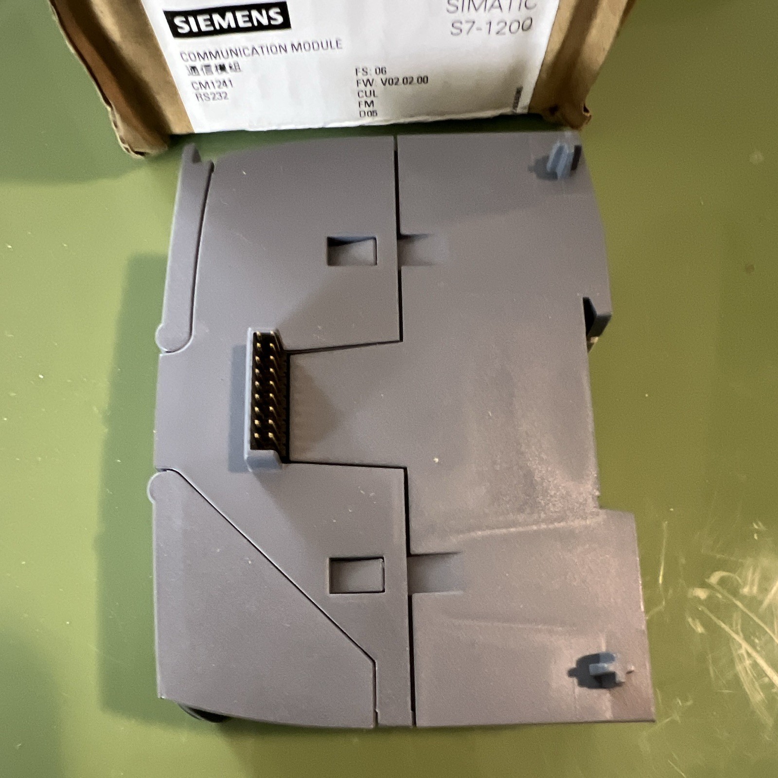 Siemens S7-1200 6ES7241-1AH32-0XB0 NEW Module With Box