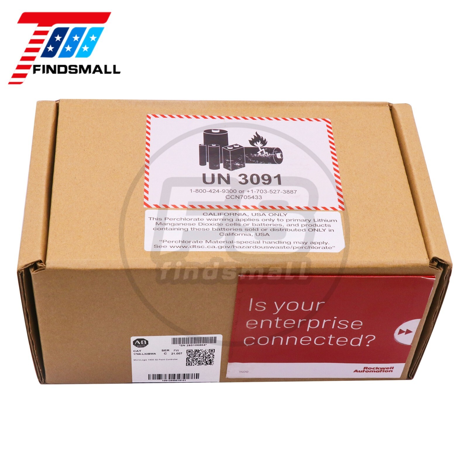 2023 US New Sealed Allen-Bradley 1766-L32BWA /C MicroLogix 1400 32 Point Control