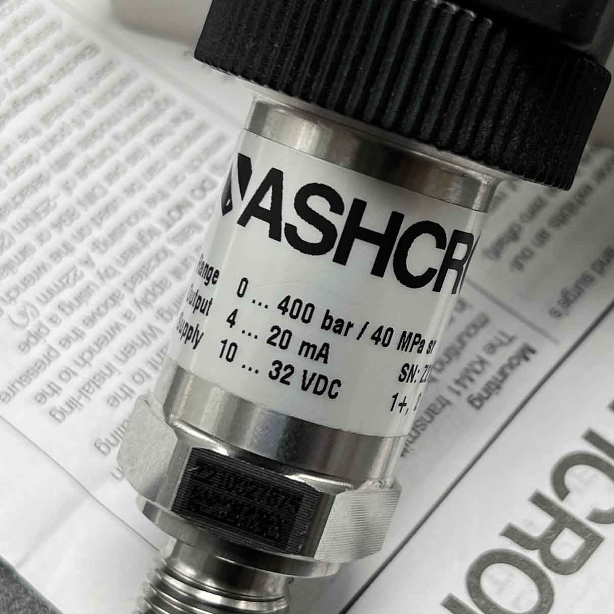Pressure Sensor for ASHCROFT KM41 0-10V DC12-32V servo system sensor 0-400Bar