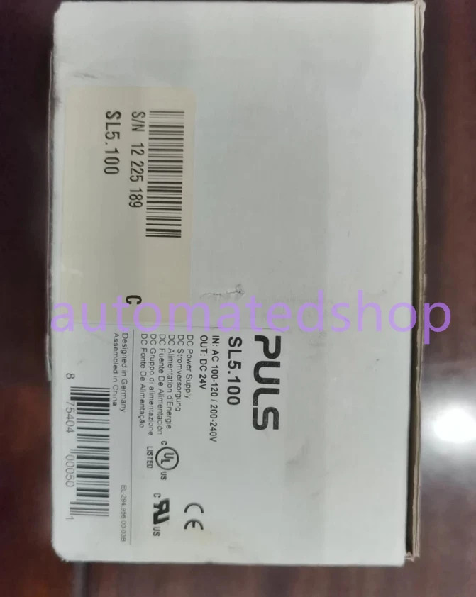 PULS switching power supply SL5.100 brand new