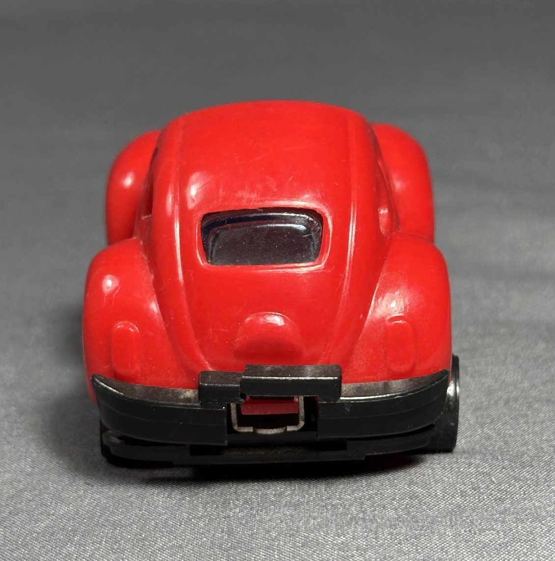 Vintage Volkswagen VW Bug Car Stapler Red Beetle Mini Desk Toy 1986 Hong Kong