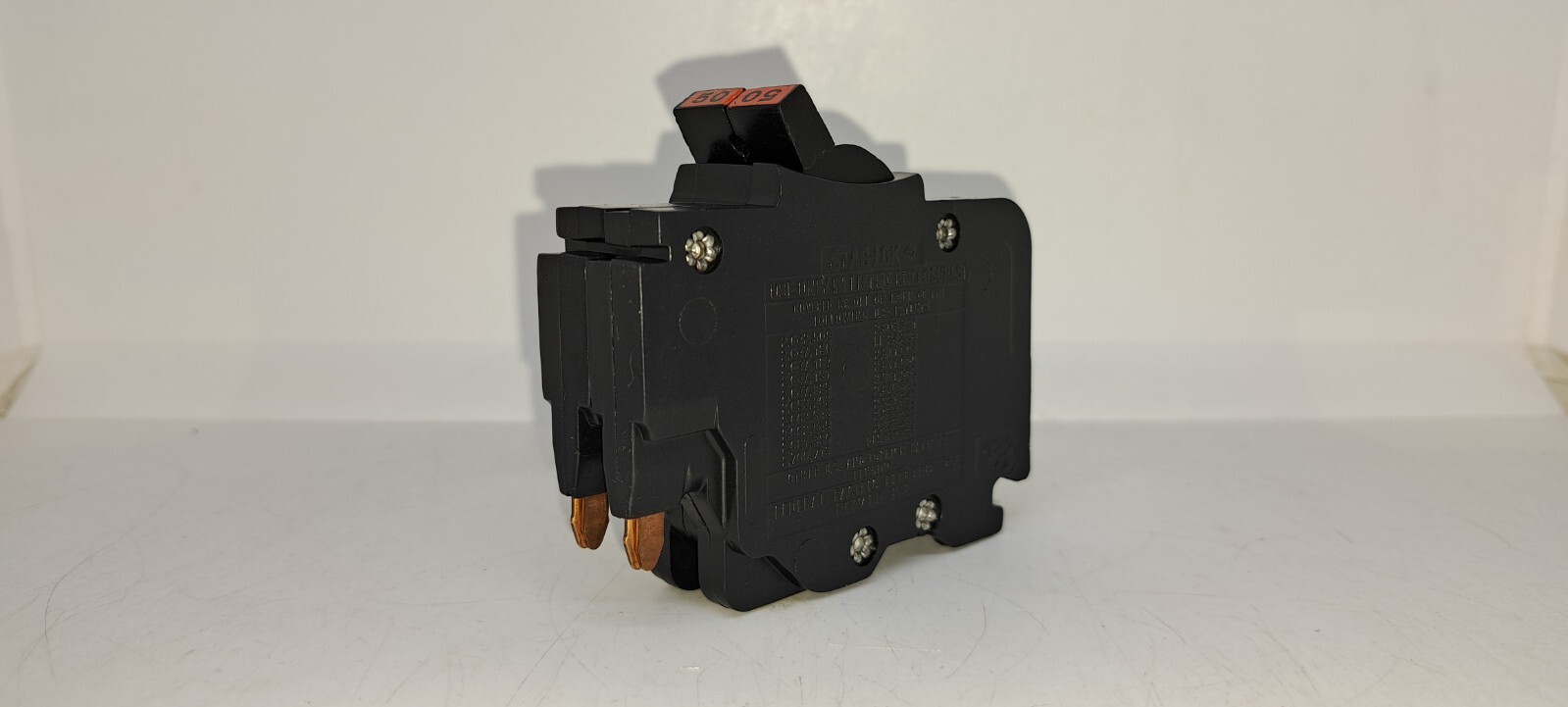 FPE Federal Pacific NC250 2 Pole 50 Amp Circuit Breaker Red Handle