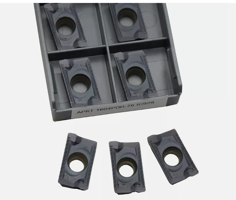 20 Pcs APKT1604PDR-76 IC928 Carbide Inserts for Machining
