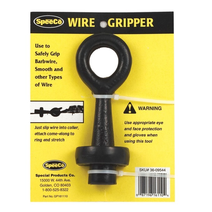 NEW Speeco S16111000 CABLE FENCE BARB Wire Gripper BLACK, Free Shipping!