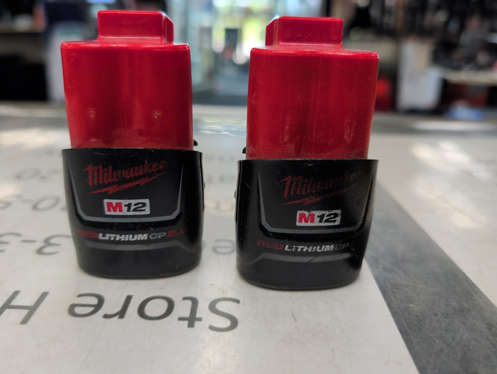 Milwaukee 3404-20 1/2″ M12 Fuel Hammer Drill Driver W/ 2 Batteries NO CHARGER