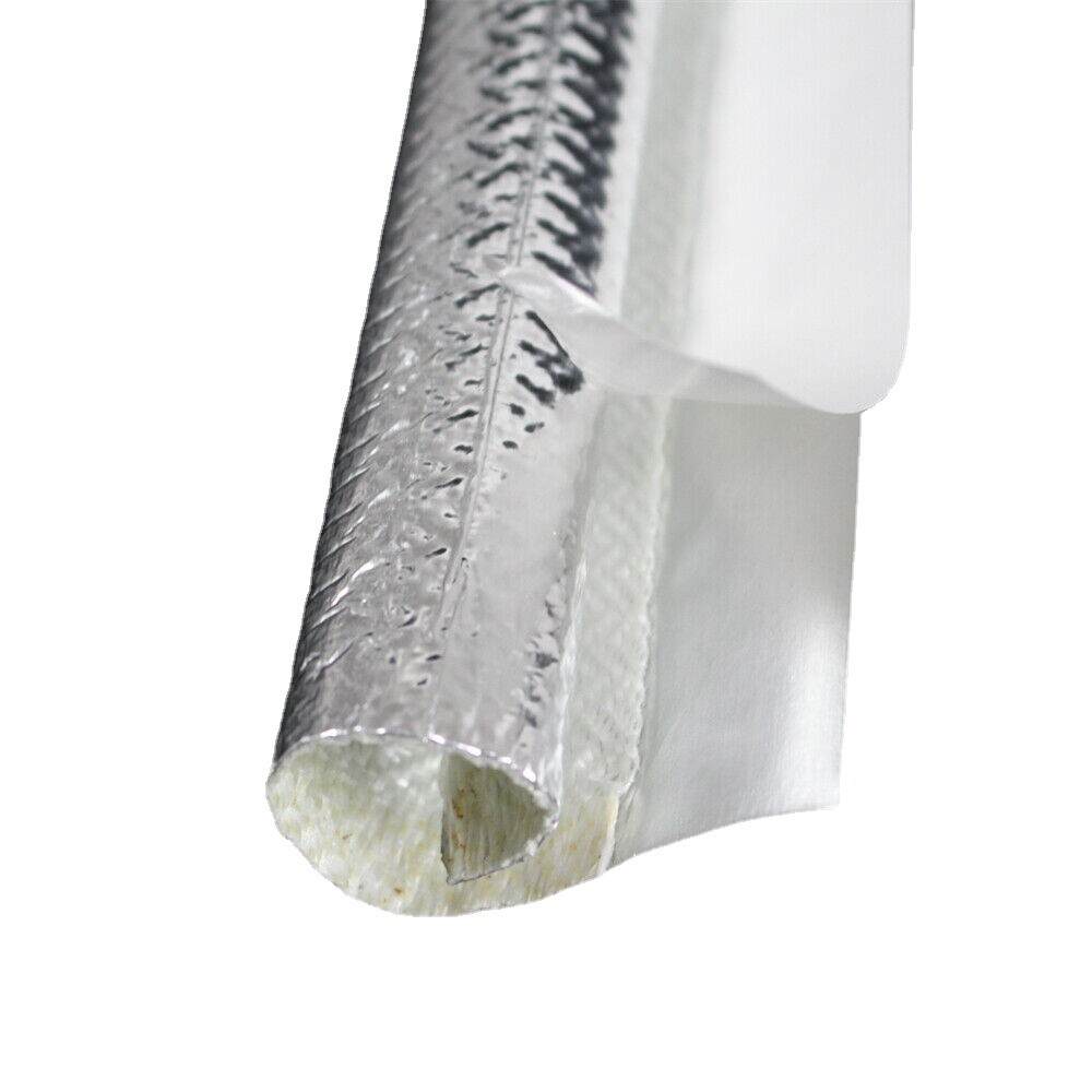 Self Adhesive Heat Resistant Sleeve Thermal Shield for Hose Wire Line Cable Tube