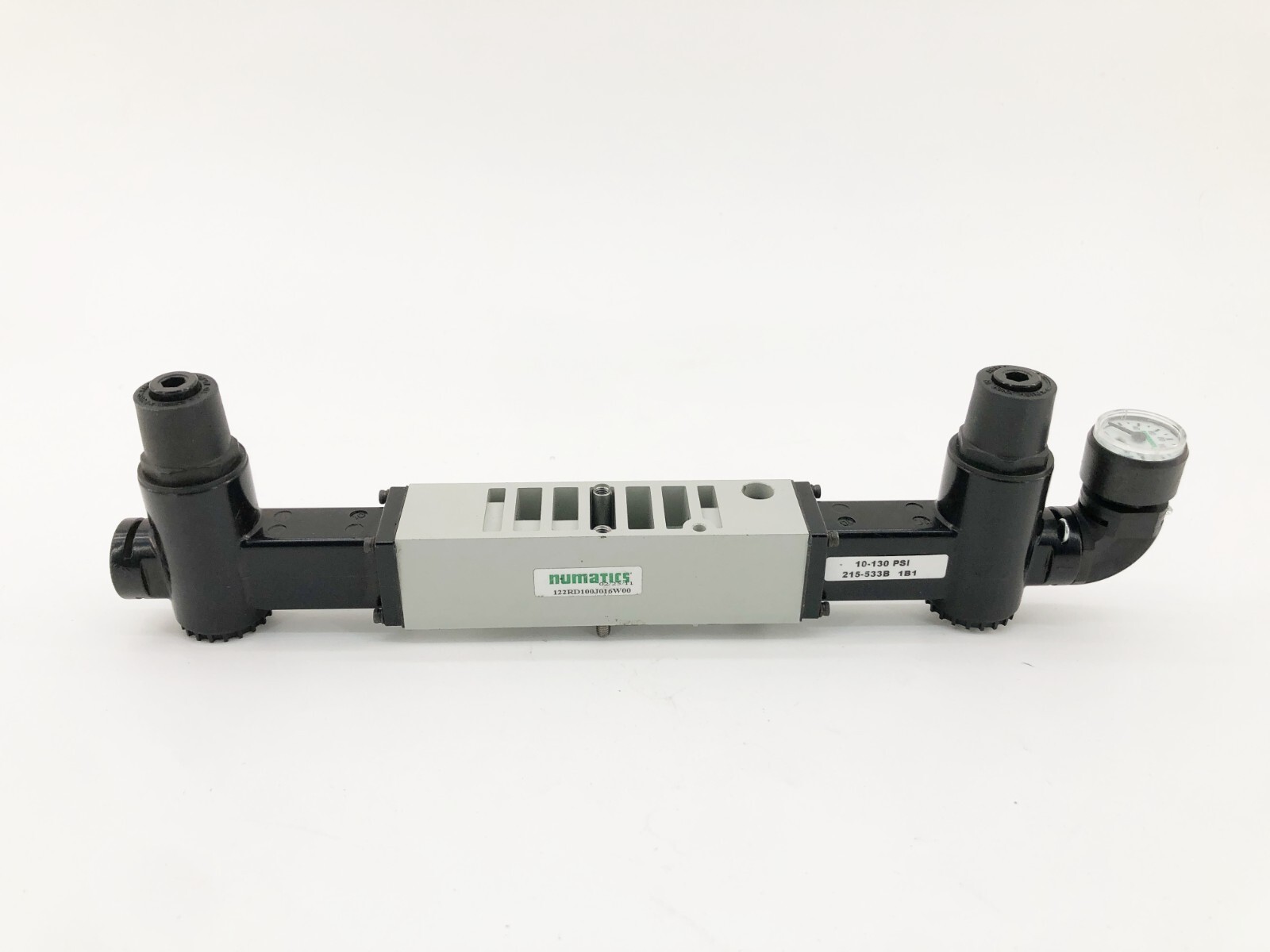 New Numatics 122RD100J016W00 Regulator 10-130psi 215-533B 1B1 – No Box