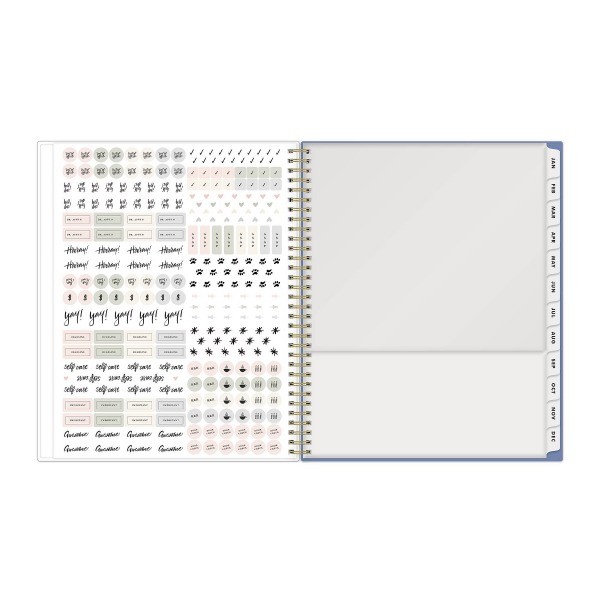 2026 Weekly/Monthly Planner 8.5"x11" Rhine
