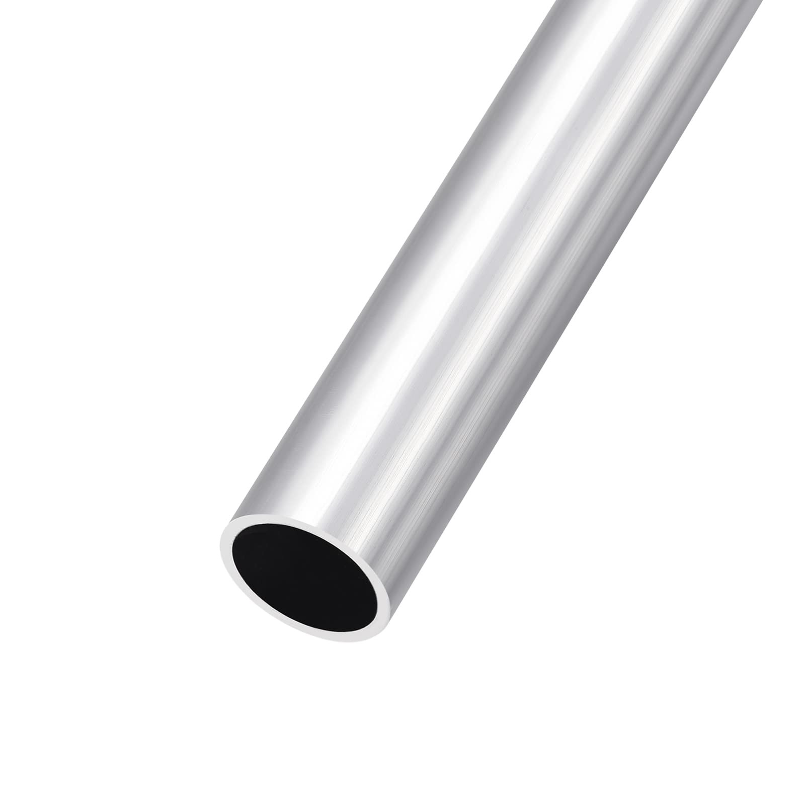 METALLIXITY 6063 Aluminum Tube (25mm OD x 21mm ID x 300mm L), Aluminum Round …