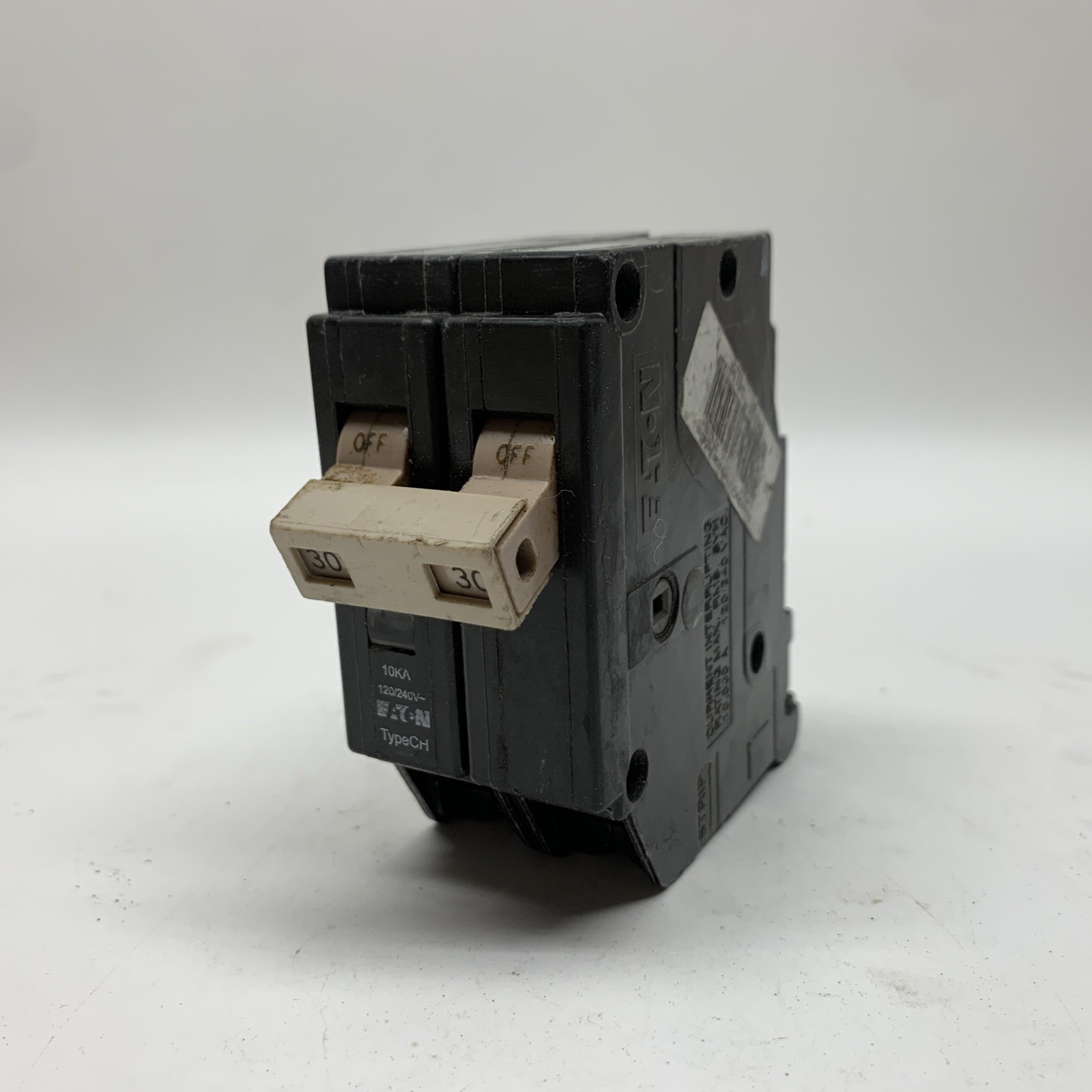 One Eaton Cutler Hammer CHF230 CH230 w/Flag 2 Pole 30 Amp Plug In Breaker BK#58