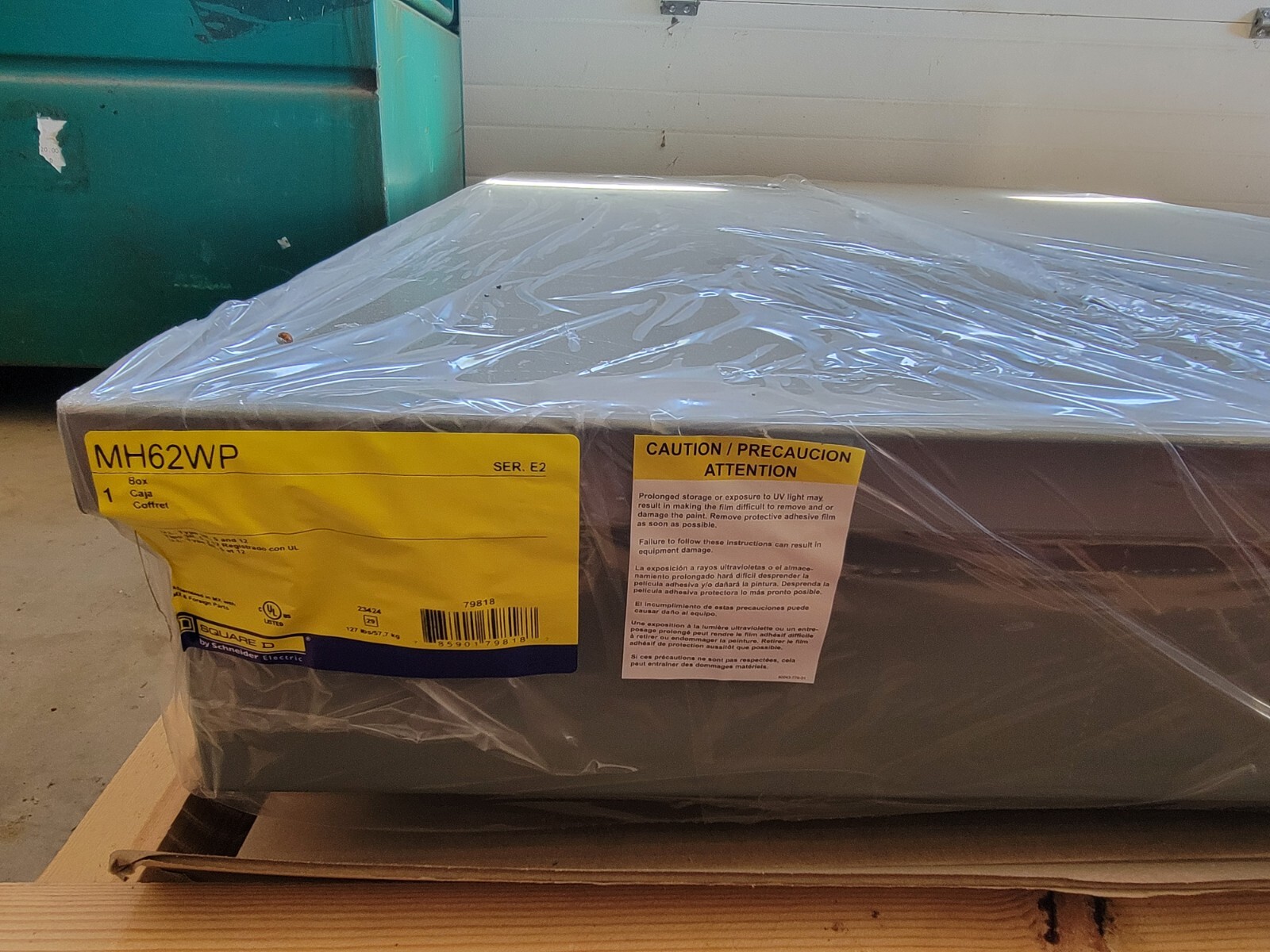 SQUARE D 400A Main Breaker 3R Outdoor Panel 240v 3P MH62WP NQ430L4C 3 PHASE