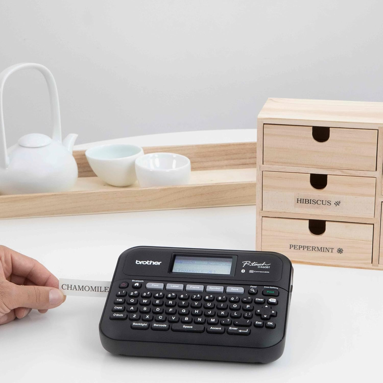 Brother P-Touch PT-D460BT Business Expert Connected Label Maker | Connect and Cr
