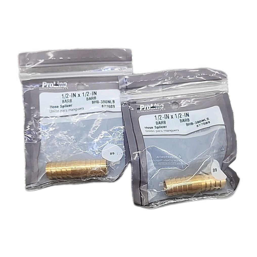B&K Pro Line Series Hose Splicer 1/2inx1/2in 2Pack [113]