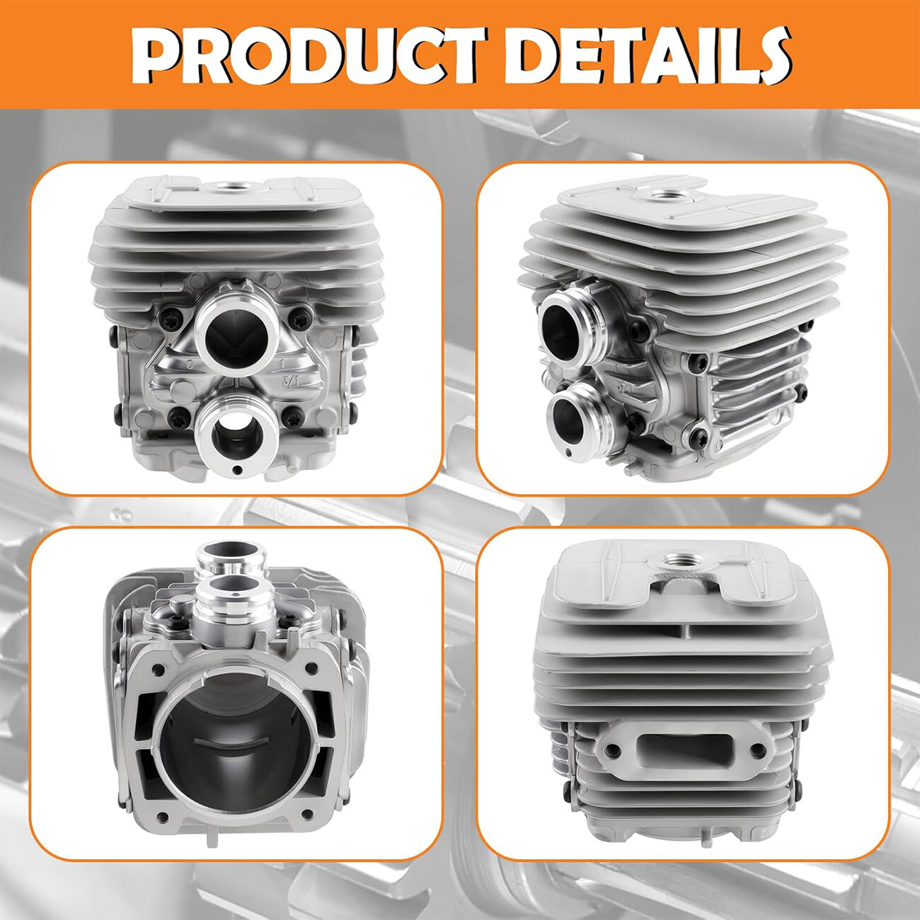 50mm Cylinder Piston 4238 020 1202 For Stihl TS410 TS420 TS 410 420 Cut-Off Saw