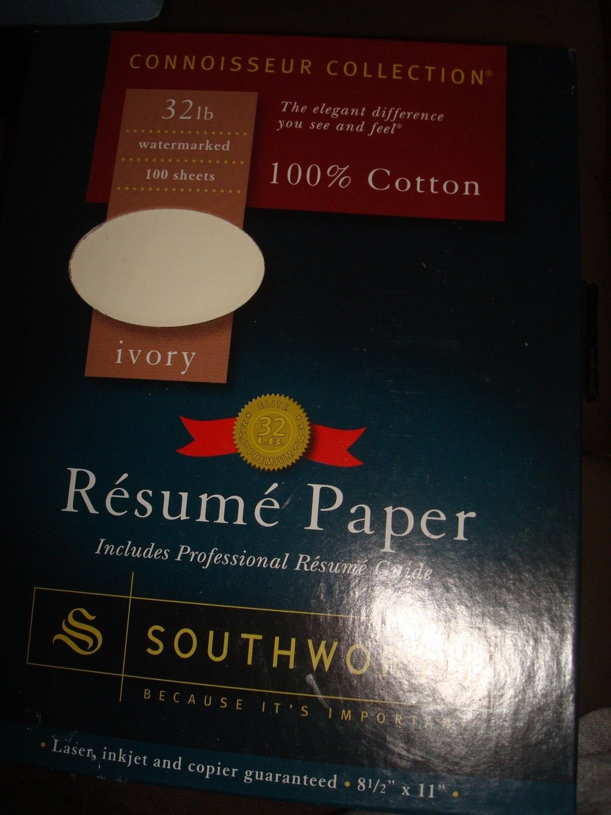 SOUTHWORTH IVORY RESUME PAPER 32LB