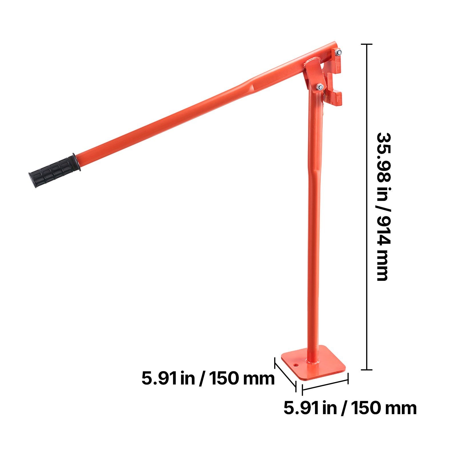 Uimoso 36″ T Post Puller Heavy Duty Fence Post Remover without Lifting Chain