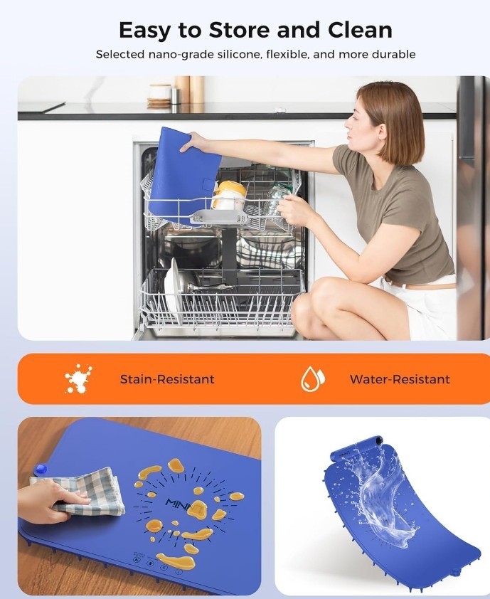 Waterproof Food Warming Mat, Color-Changing Electric Heating Tray …. …….C1