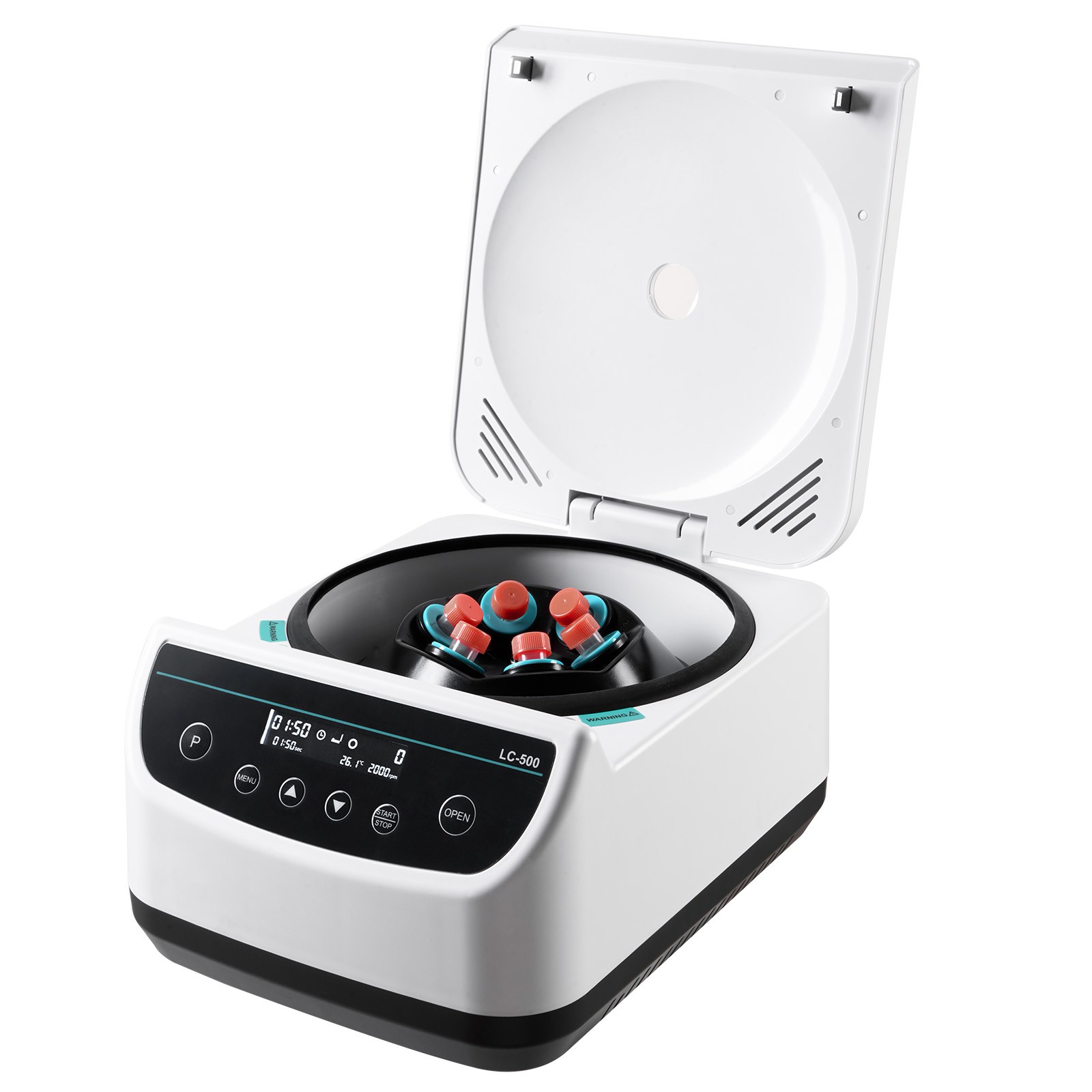 Centrifuge Machine 2/5/10/15/50ml Speed 500-4000rpm with 1 Rotor and Timer