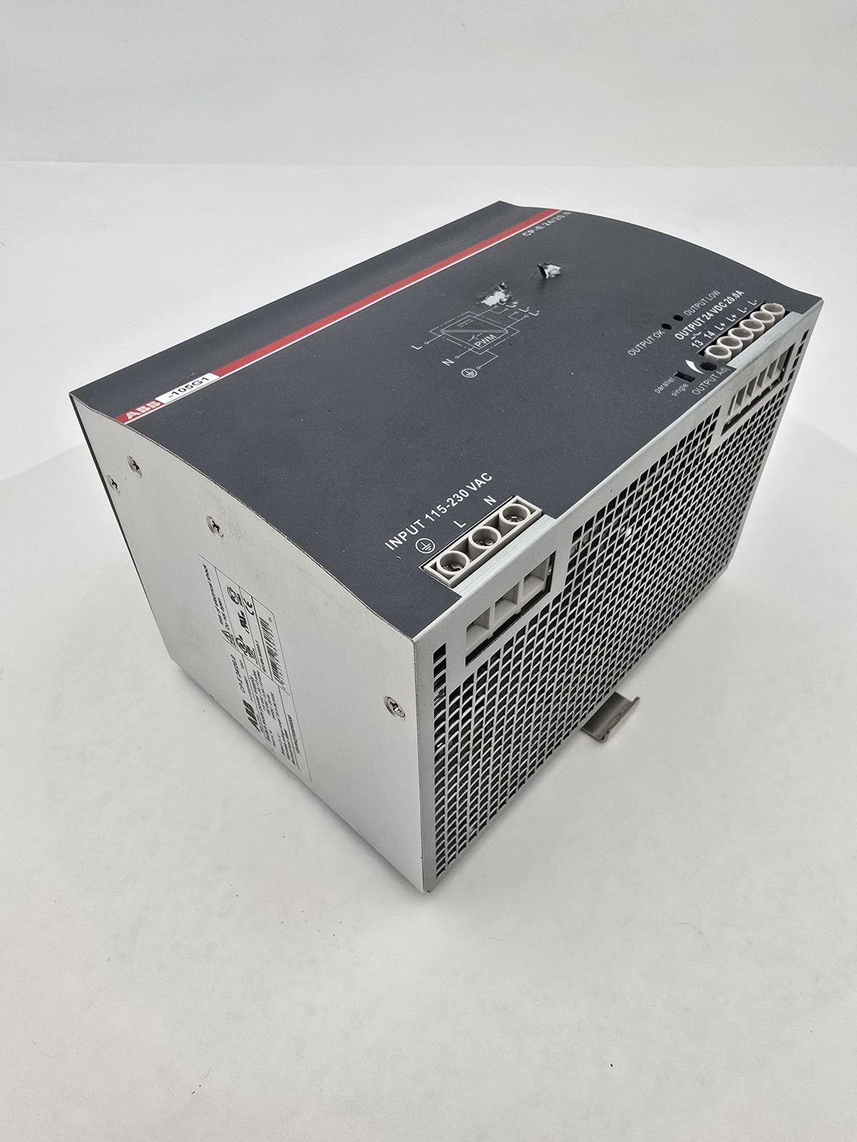 ABB Switch Mode Power Supply CP-E 24/20.0 480 W Rated Output 22.5-28.5 VDC