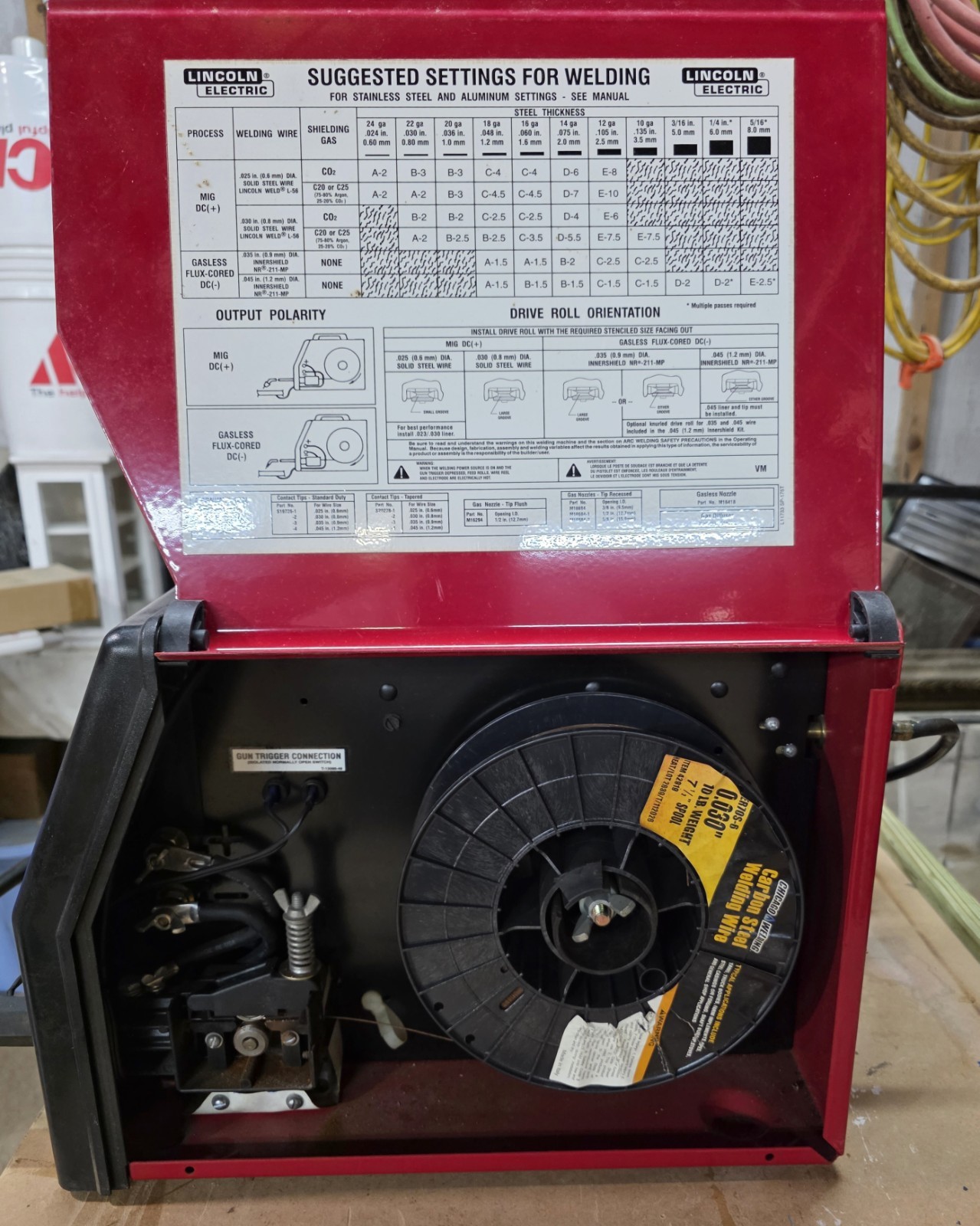 Lincoln Electric Pro Mig 175 MIG Welder (IM810) Nascar