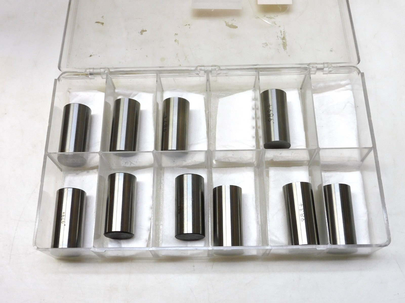 No Name Gage Pin Set Sizes .979 – .989 (Missing .988) Lot of 10