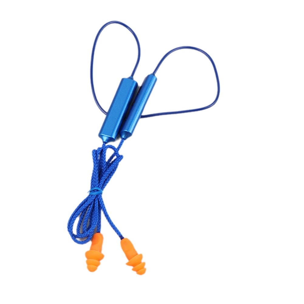 2Set Blue Ear Plugs Bluetooth Earphone For Work, Noise Suppression, Hearing USA