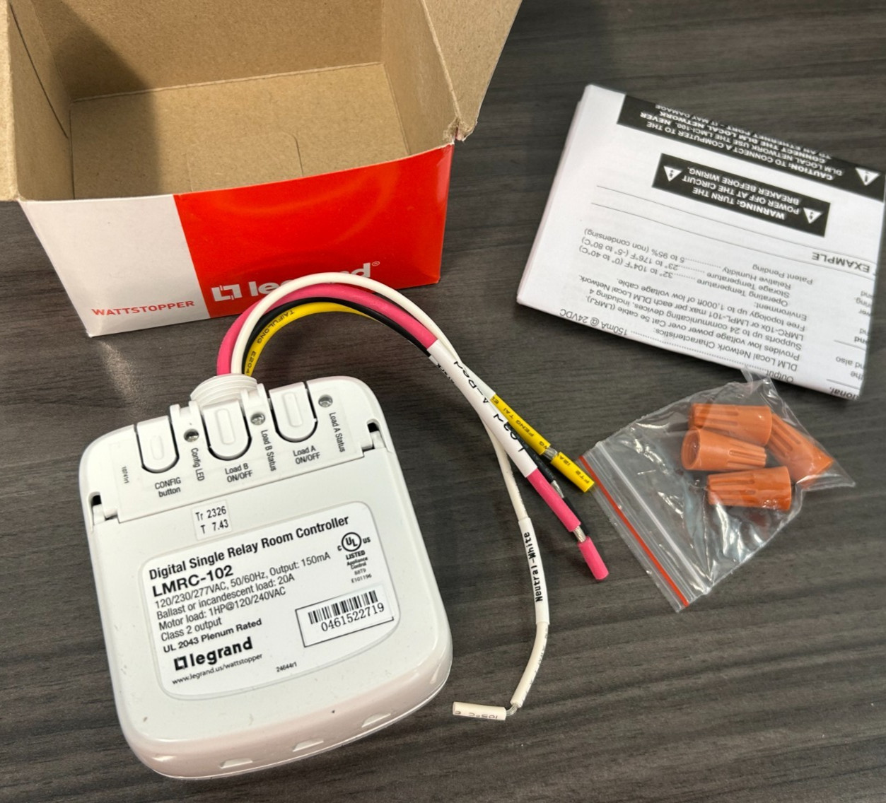 Legrand LMRC-102 Dual Relay Room Controller