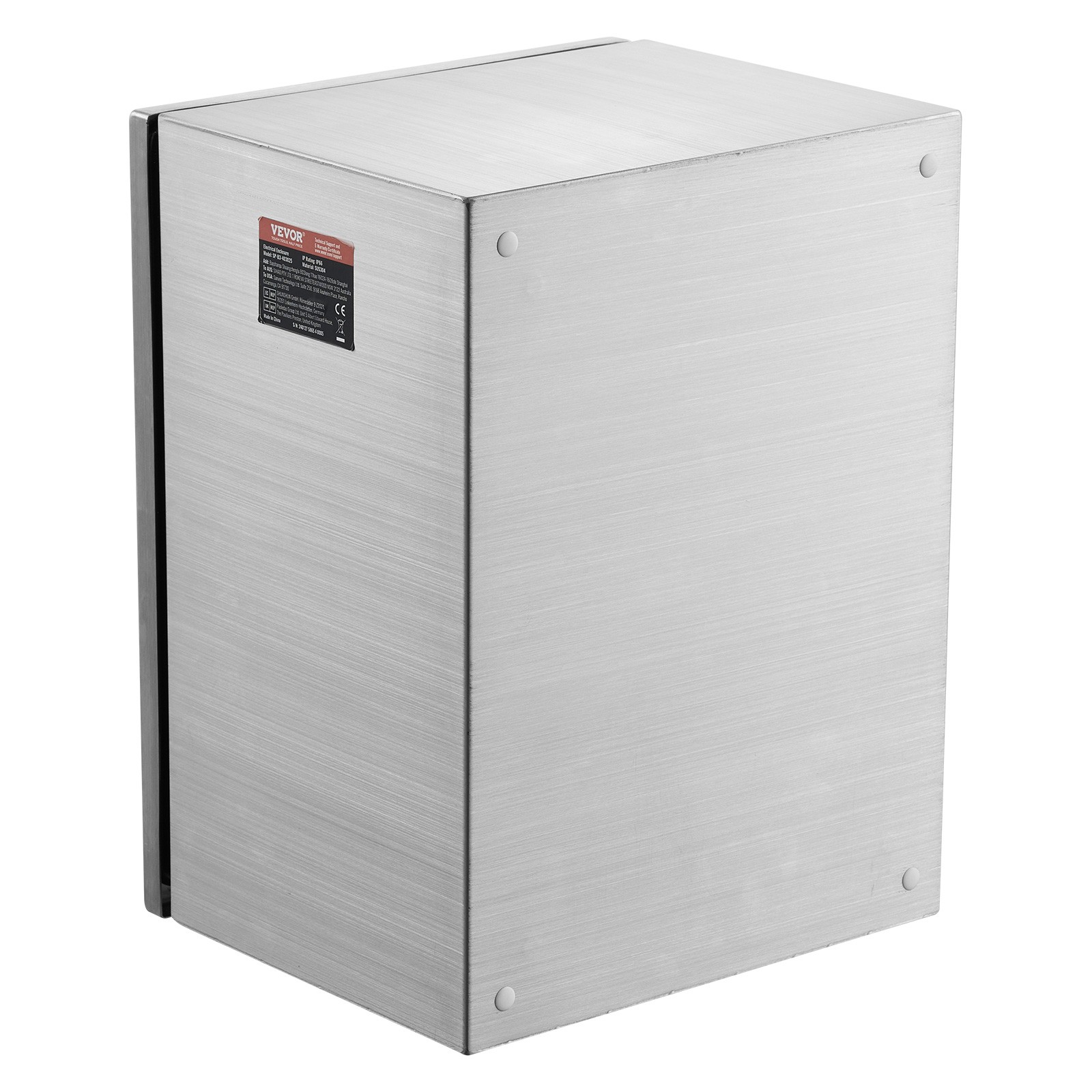 VEVOR 16″ x 12″ x 10″ Stainless Steel Electrical Enclosure IP66 Wall Mount Box