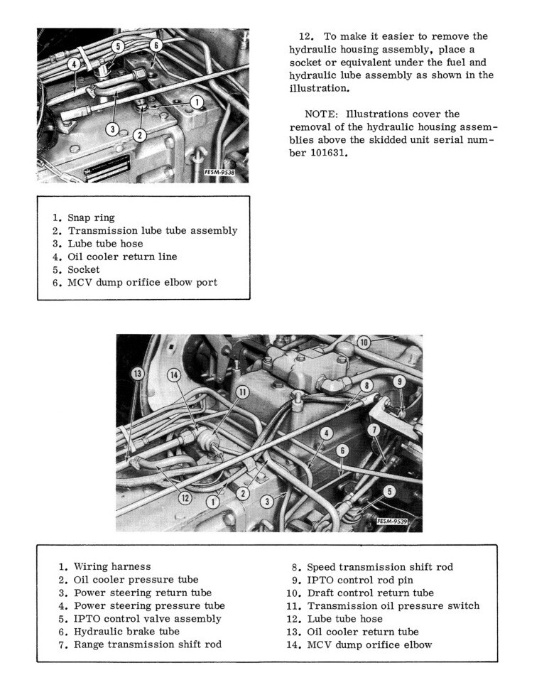 Case IH Tractor Chassis 454 464 484 574 584 674 684 784 884 Hydro Service Manual