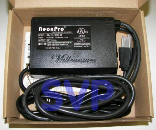 * UL Listed 12,000 volts / 12kV (8kV RMS) NEON SIGN TRANSFORMER POWER SUPPLY