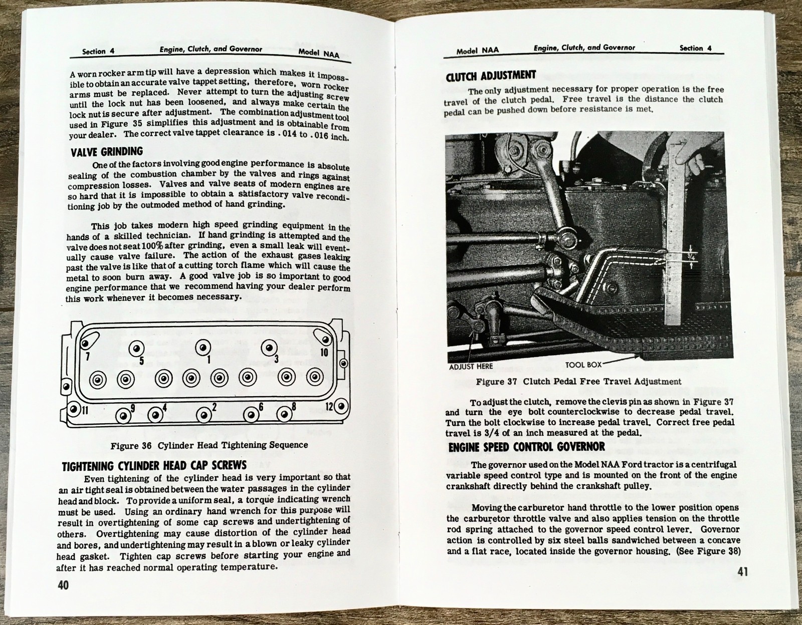 Lot Ford Naa Golden Jubilee Tractor Service Operators Parts Manuals Shop Repair