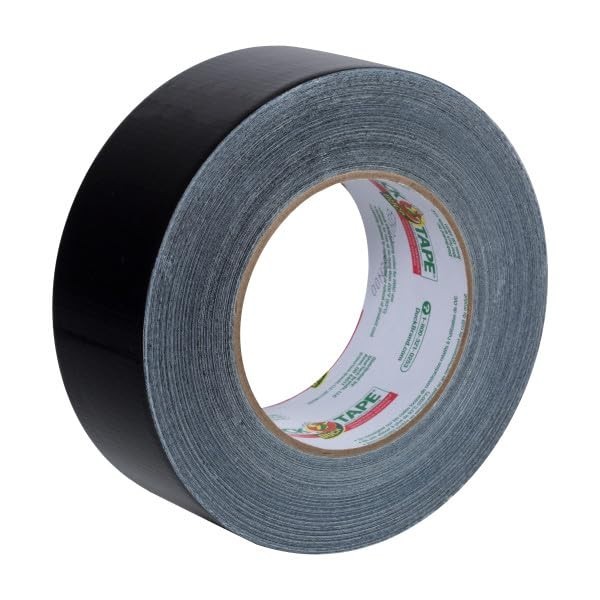 Duck Brand Max Strength Duct Tape, Black, 1.88 Inch x 35 Yards [Black]