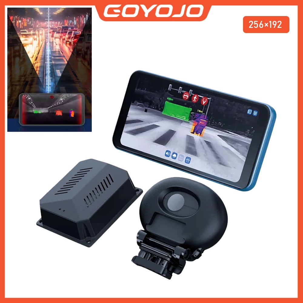Thermal Imaging Camera Night Vision for Cars 256×192 Pixels Dash Cam Recorder