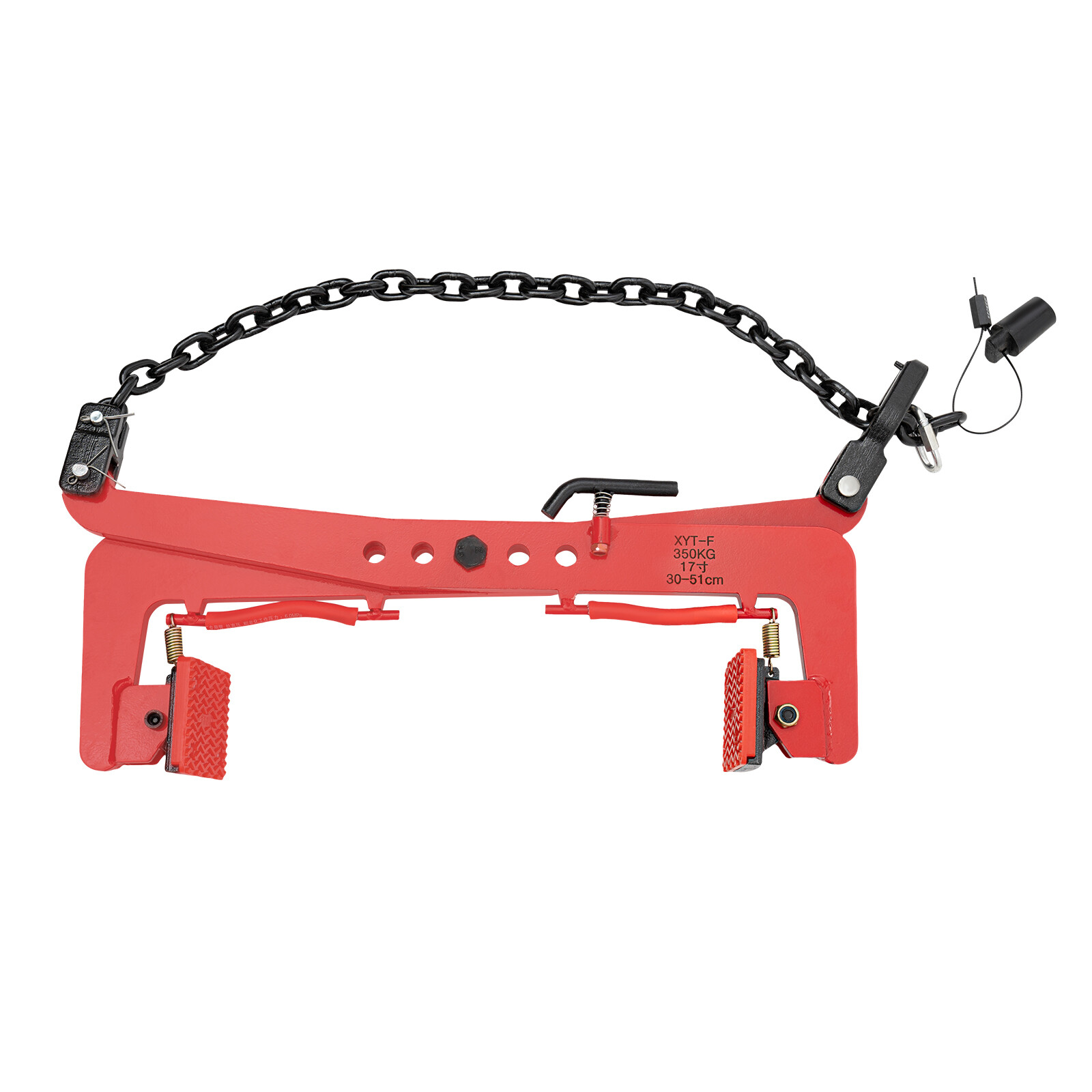 XYT-F 350kg Vertical Plate Lifting Clamp Steel Heavy-Duty 30–51 cm