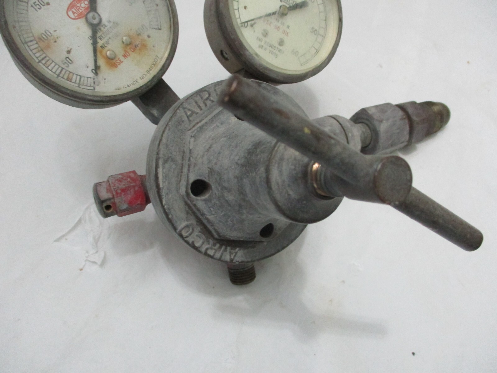Airco 2 stage Acetylene Regulator Style # 820 Tested Working