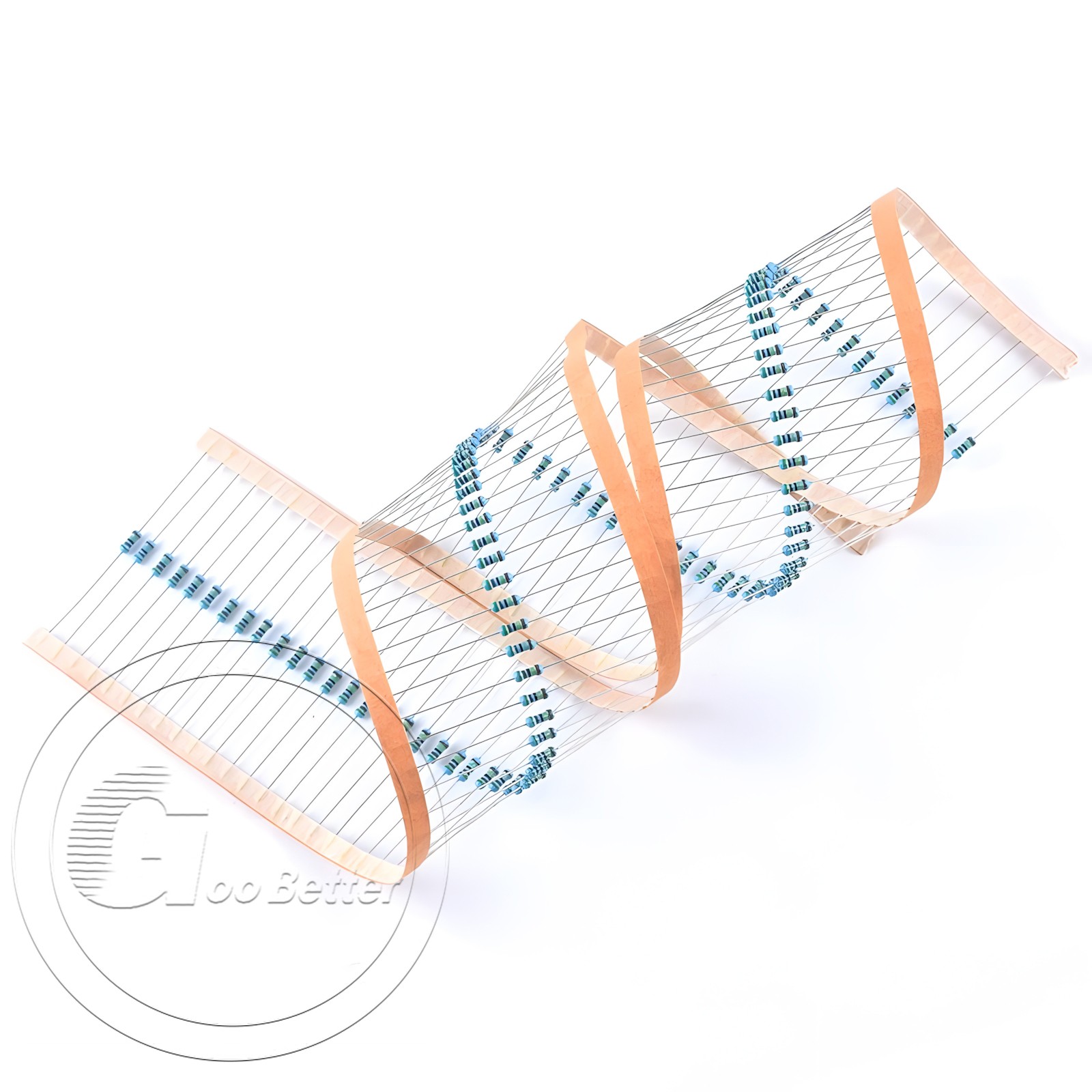 1/4W Metal Film Resistors 0.1% tolerance 1 ohm to 10M ohm available 20 pack