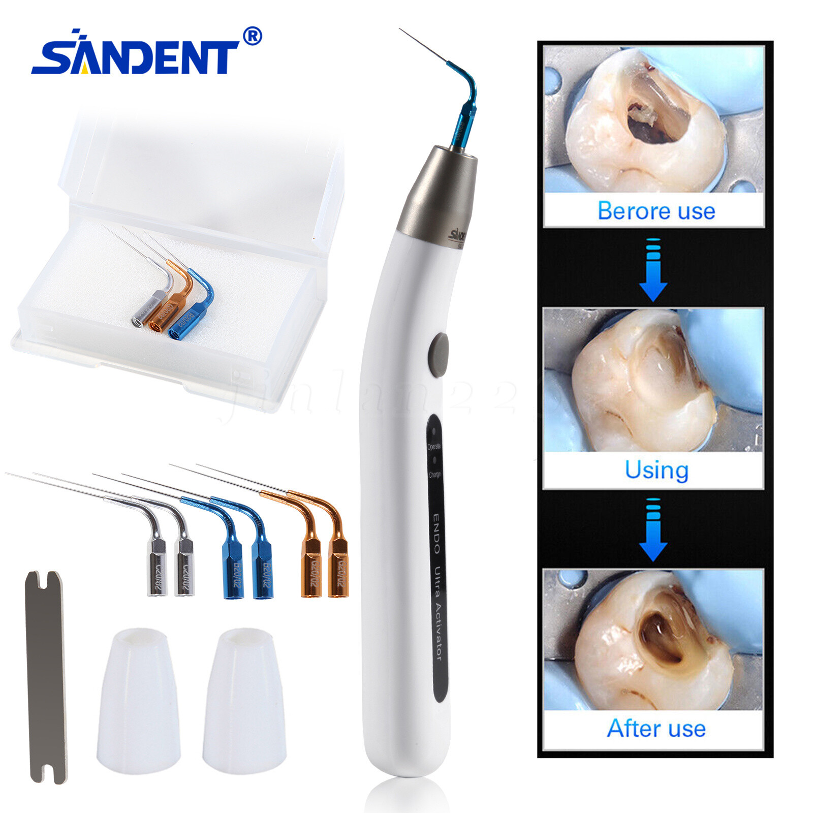 Ultrasonido Dental Ultra Endo Activador Irrigador Endodoncia Scaling/Rotary File
