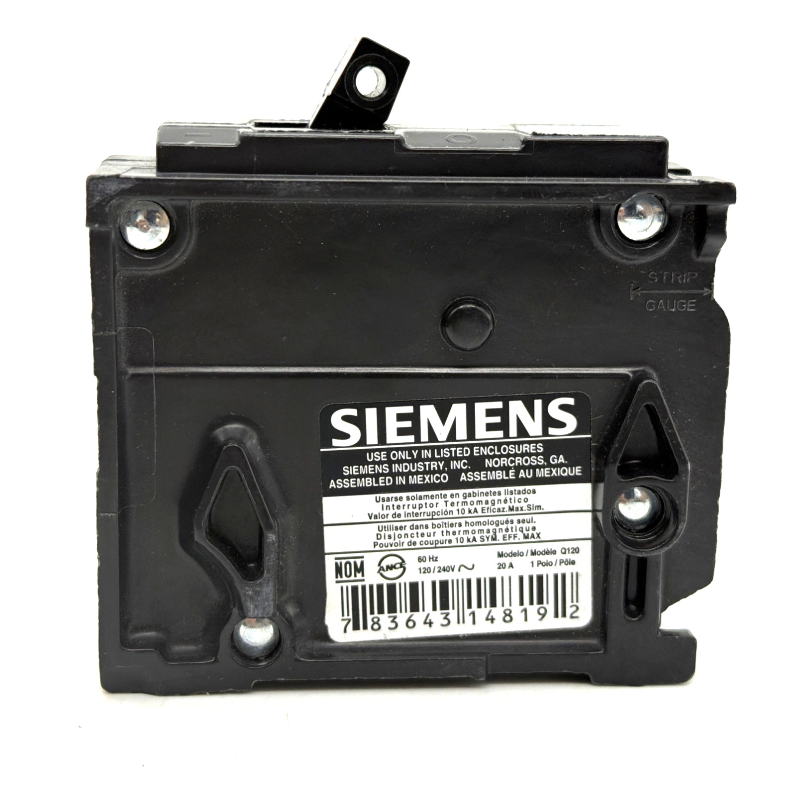 Siemens Q120 QP120 20A 1-Pole Type QP ITE Plug-In Circuit Breaker Lot of 12 NEW
