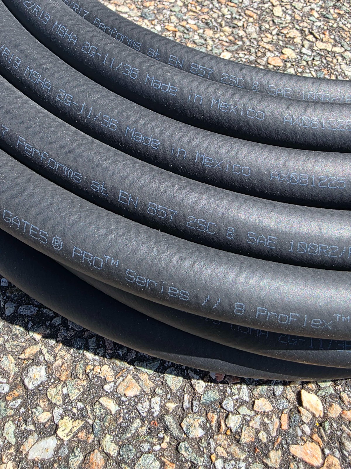 Gates Hydraulic Hose Pro Series 8Proflex – (1/2″ x 50′)