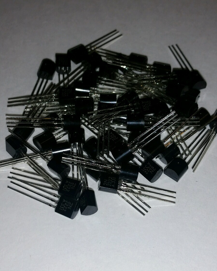 50pcs 2N2907 PNP Transistor TO-92 600ma 60v. USA seller…